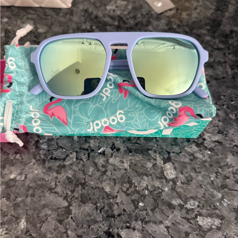 Goodr Blue Sunglasses BRAND NEW NEVER WORN!